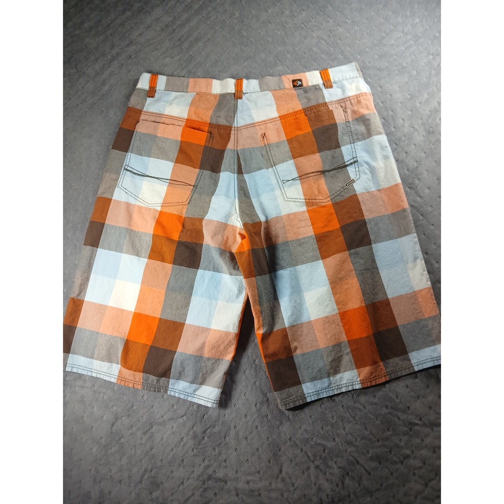 Vintage Y2K Enyce Baggy Plaid Skater Shorts Men's 46 Loose Fit Hip Hop - Picture 7 of 7